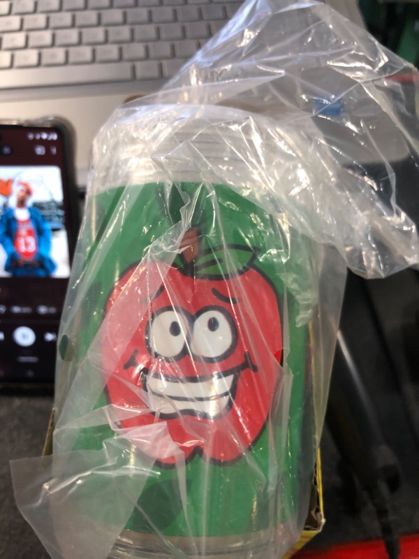 Photo 1 of ***(MISSING STRAW)***Youngever Kids Tritan Cup with Straws, Reusable 14 Ounce Toddler Cup with Lid and Straw, Unbreakable Kids Tritan Tumbler with Straw (Apple)