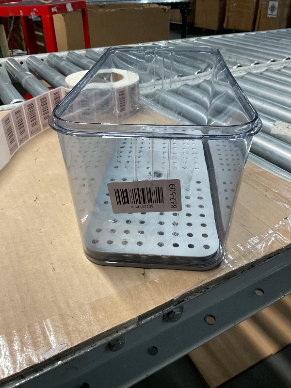 Photo 1 of **MISSING LID**
Gifhomfix Bread Box Bread Boxes for Kitchen Counter Airtight, Time Recording Bread Storage Container with Lid, Bread Keeper for Homemade Bread, Toast, Bagel, Donut and Cookies, Grey