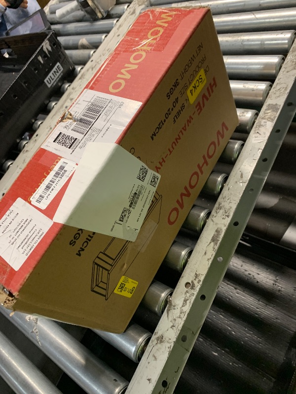 Photo 1 of WOHOMO Dual Monitor Stand Riser with Drawers, Desk Organizers for 2 Monitors, Desktop Storage Stand for Computer,Laptop,Walnut