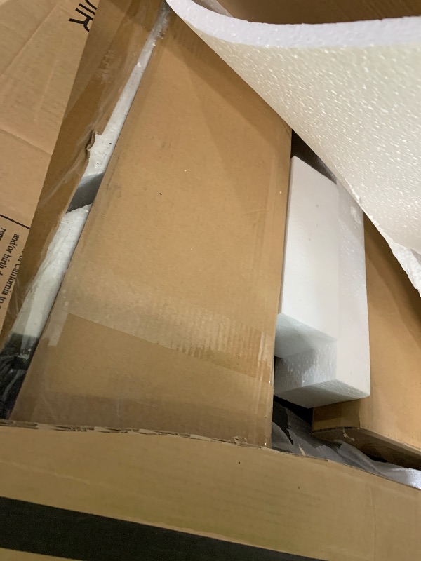 Photo 3 of Lexicon Meyer 60 Inch Bar Table - Round Counter Height Small Kitchen Table for 2-4, Solid Wood, Oval Extendable Leaf for Small Dining Room, Storage Space, Shelf, Antique White & Rosy Brown