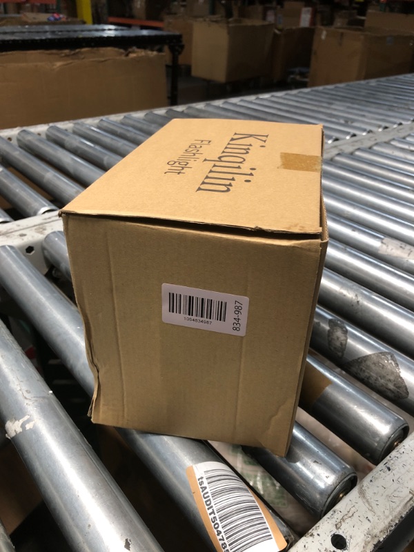 Photo 1 of KINQILIN 30600MAh Rechargeable Spotlight 2400LM Flashlight Long Lasting 100H Handheld Spotlight IP67 Waterproof Spot Lights with 6 Modes Twin Side Flood Light for Camping Hunting Emergency