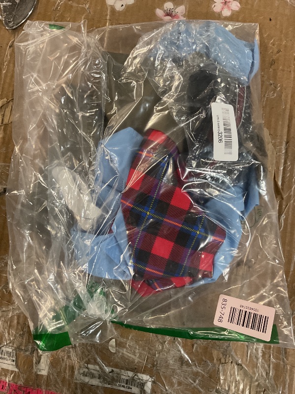 Photo 1 of ***(MISSING HAT)***Lingway Toys Kids 100 Days of School Costume Kids Old Man Costume Grandpa Costume Kids Boys for Halloween 4-6