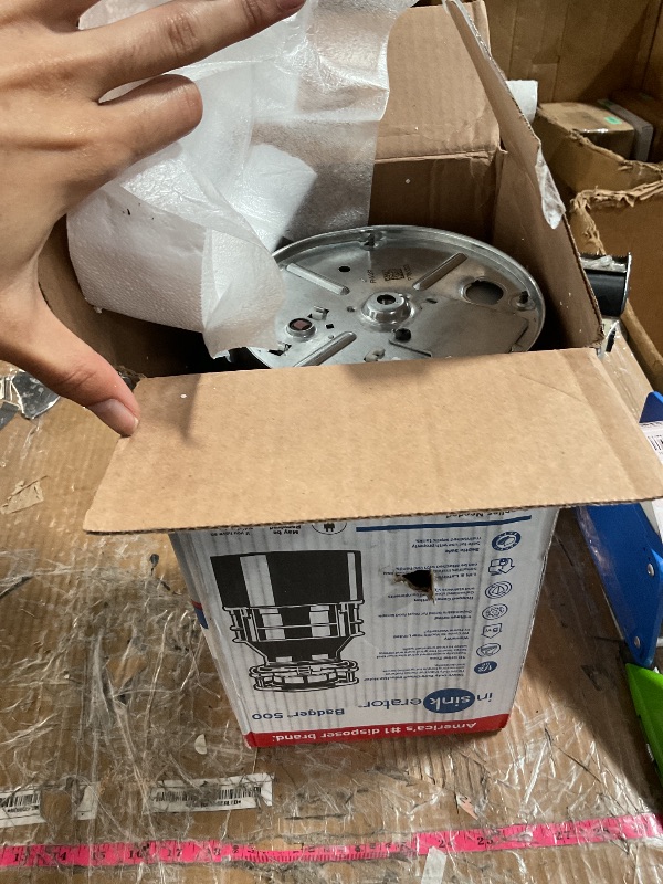 Photo 1 of InSinkErator Badger 500, 1/2 HP Continuous Feed Kitchen Garbage Disposal, Badger Series BADGER 500