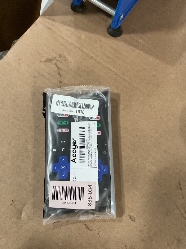 Photo 1 of (Pack of 2) Replacement Remote Control Only for Roku TV, Compatible for TCL Roku/Hisense Roku/Onn Roku/Sharp Roku/Element Roku/Westinghouse Roku/Philips Roku Smart TVs (Not for Roku Stick and Box)