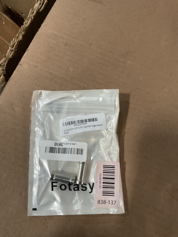 Photo 1 of (2 Packs) 32mm 1/4" to 3/8" inch Female to Female Convertor Threaded Screw Adapter Spigot for Studio Light Stand, Hotshoe/Coldshoe Adapter Ball Head Flash Trigger Receiver