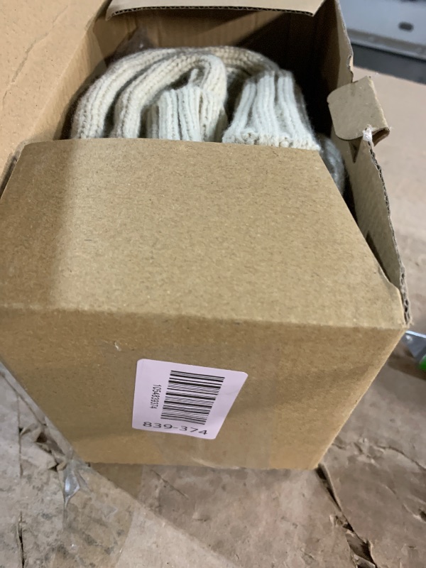 Photo 1 of ***Missing 2***XIMISHOP 4PCS Christmas Stockings, 18inch Large Personalized Cable Knitted Xmas Hanging Stocking Decorations with Name Tags for Holiday Christmas Party Family Decor (Khaki and White)