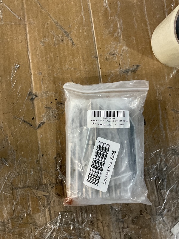 Photo 1 of ***DAMAGED PARTS***
Muzata 20 Pack 1/8" Swageless Cable Railing Hardware Kit Swageless Fittings Lag Screws Left and Right Handed Thread for Wood Post T316 Stainless Steel Deck Cable Railing System 10 Pairs CR59