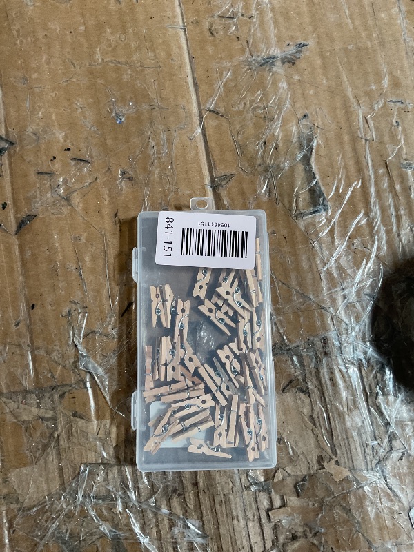 Photo 1 of ***MISSING PARTS***
DECORA Sturdy 1 Inch Mini Wooden Craft Clothespins 100pcs