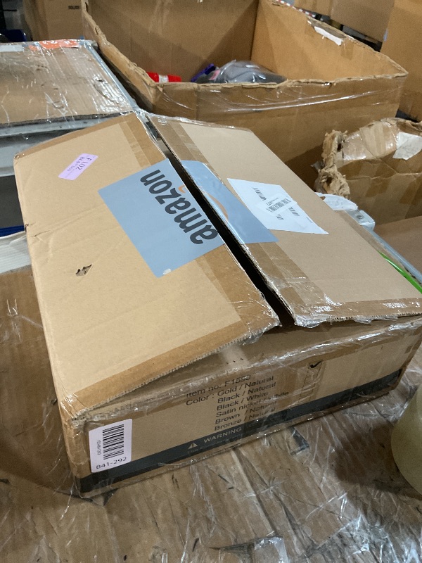 Photo 1 of ?Upgraded? Dimmable Gold Floor Lamp, 1200 Lumens LED Bulb Included, Arc Floor Lamps for Living Room Modern Standing Lamp with Linen Shade, Tall Lamp for Living Room Bedroom Office Reading Room Nursery