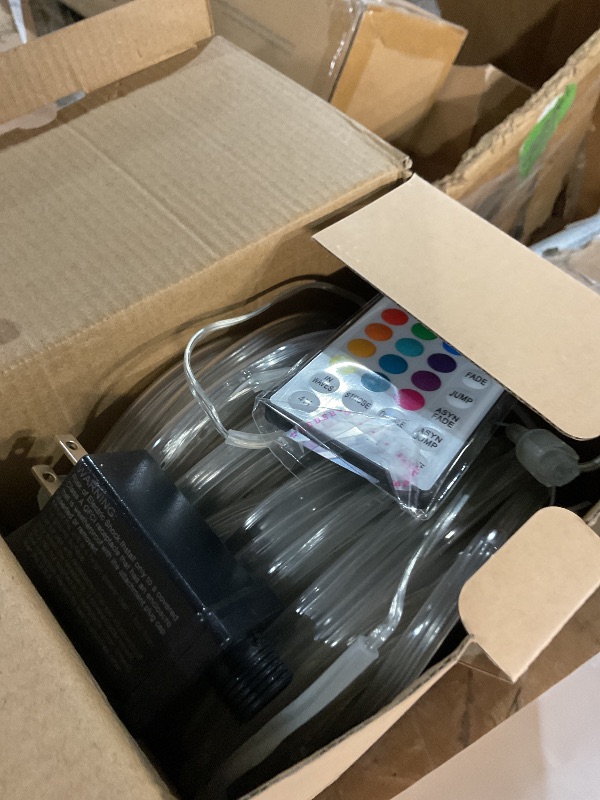 Photo 3 of Minetom Color Changing Rope Lights Outdoor - Connectable 66ft 200 LED Outdoor String Lights with Remote, 18 Colors, Christmas Light for Bedroom Outside Patio Holiday Decoration