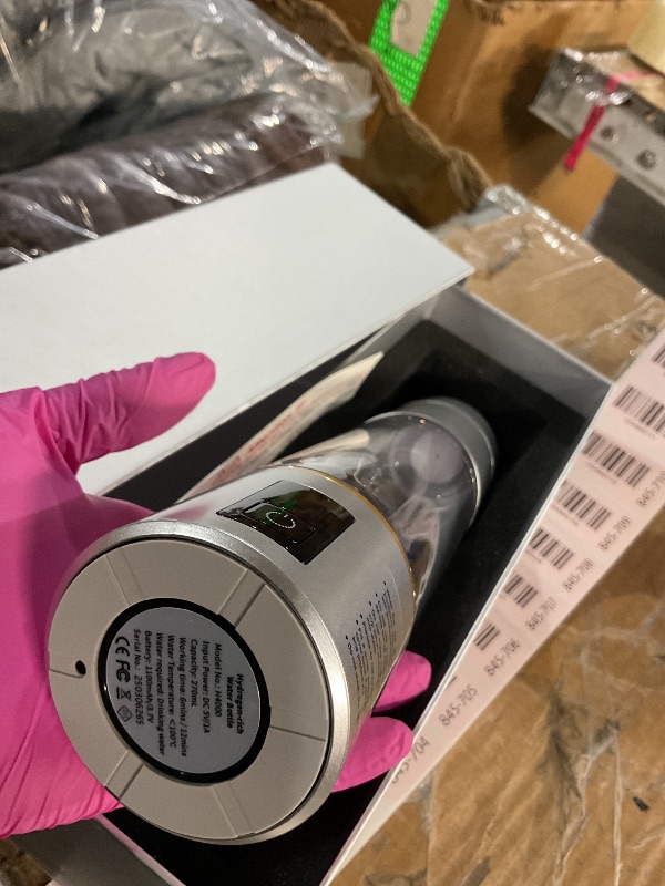 Photo 1 of ***LIKE NEW/OPEN BOX***
***LIKE NEW/OPEN BOX***
Hydrogen Water Bottle Generator – Up to 6400PPB Pure Hydrogen | IHSA Certified SPE/PEM Tech | Portable Hydrogen Water Bottle for Better Hydration, Recovery & a Thoughtful Wellness Gift