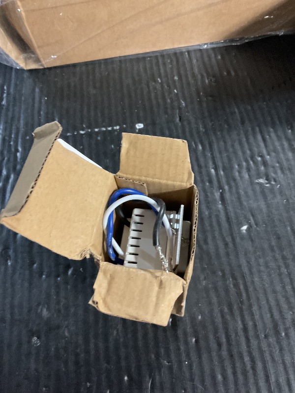 Photo 1 of [New Generation] Humidity Sensor Switch, Ortis in-Wall Bathroom Fan Automated Control Switch, Air Moisture Detection, Neutral Wire Required, White, 120V/220V