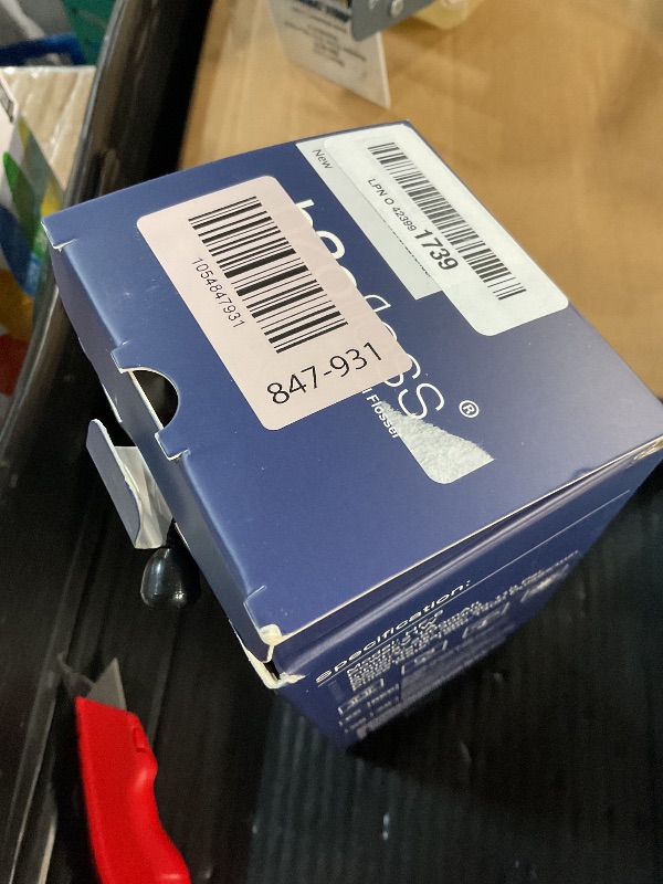 Photo 1 of (see all images) Water Dental Flosser Teeth Pick, H2ofloss Cordless Portable Oral Irrigator 300ML Rechargeable