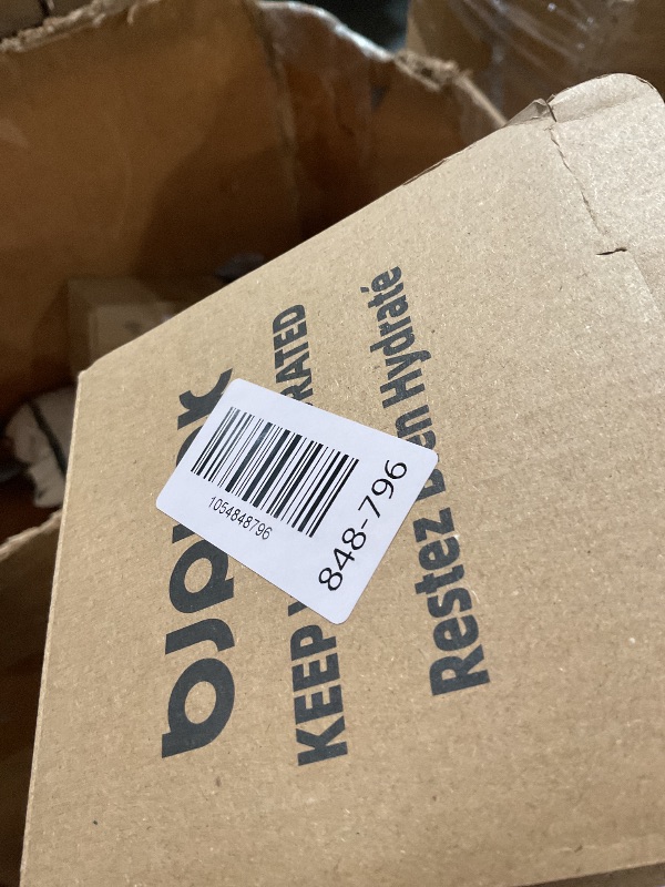 Photo 1 of ***(MISSING LIDS)***BJPKPK Half Gallon Insulated Water Bottles with Straw Lid, 64oz Large Water Jug, Stainless Steel Bottles with 3 Lids and Paracord Handle, Thermo for Hot & Cold Liquid, Gray