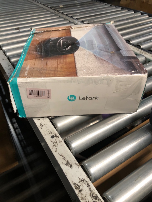 Photo 1 of ***DAMAGED - SEE NOTES/PICTURES*** Lefant LiDAR Robot Vacuum and Mop, 450ml Visible Dustbin, Upgraded 190° PSD Obstacle Avoidance, Customized Cleaning, Multi-Floor Mapping, 150 Mins Runtime, WiFi/Alexa/APP, Pet Hair & Carpets, M330 Pro