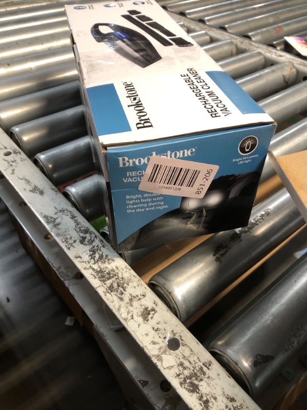 Photo 1 of ***DAMAGED - SEE NOTES/PICTURES*** Brookstone Rechargeable Cordless Car Vacuum Cleaner
