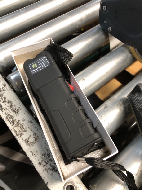 Photo 1 of *** MISSING CHARGER** Safety Vital Rechargeable Stun Gun with LED Flashlight
