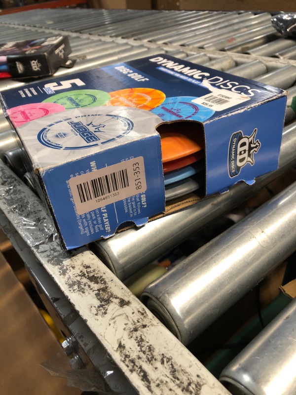 Photo 1 of ***PARTIAL SET, MISSING ONE  - PRICE ADJUSTED*** Dynamic Discs Prime Burst 5 Disc Golf Set | Includes Putter, Midrange, 2X Fairway & Driver | Disc Golf Accessories for Beginners | 170-176g | Beginner Pack for Amateurs