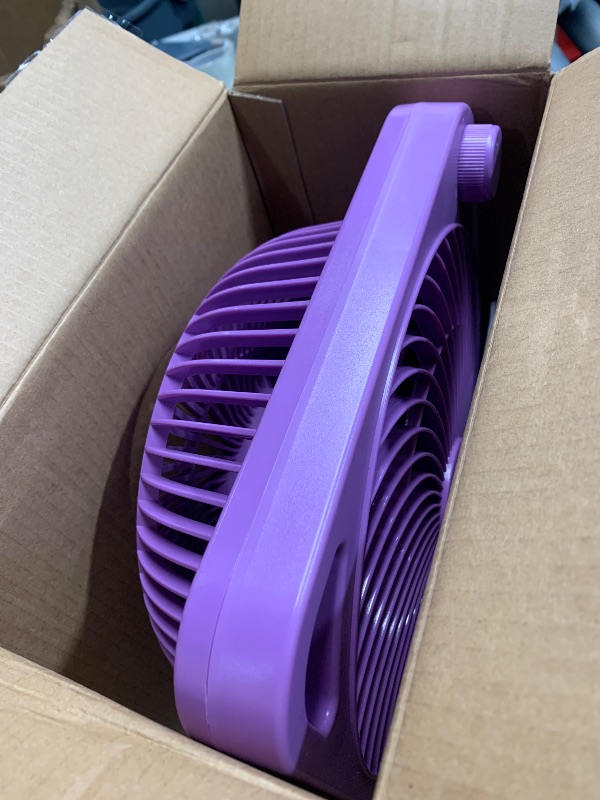 Photo 1 of (see all images) BLACK+DECKER 7-Inch Portable Turbo Fan, 3-Speed Settings, Desktop Personal Cooling for Table with 90° Tilt Angle Fan Head