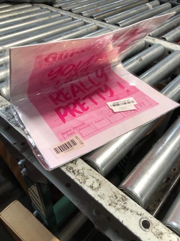 Photo 1 of ***DAMAGED - SEE NOTES/PICTURES*** okaxscm Hot Pink Trendy Preppy Wall Art Prints Set of 4, Coquette Preppy Room Decor Aesthetic, Pink Room Wall Decor, Pink Cherry Disco Ball Wall Decor Posters for Girls Bedroom Dorm, 12x16 Unframed