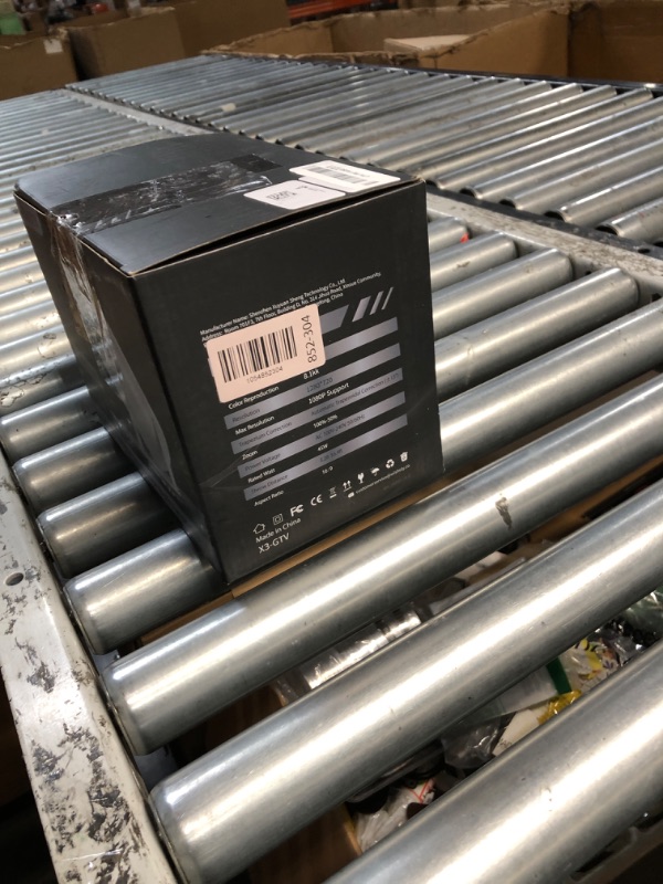 Photo 1 of [ Built-in Google TV & Voice Control] WISHOLY Mini Projector with WiFi and Bluetooth, Built-in Streaming Apps, Portable Movie Projector 4K with 180° Rotatable for Outdoor, Home Theater, Movie Night