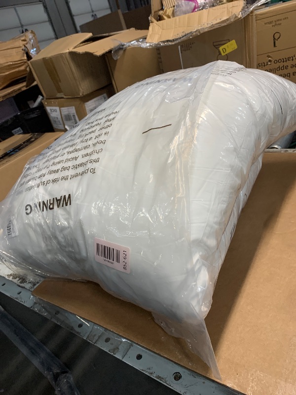 Photo 1 of ZonLi Adjustable Memory Foam Body Pillow for Adults, Firm Support Long Pillow for Side Sleepers, Elegant Quilted 20x54 inch Full-Length Pillow with Washable Cover, White