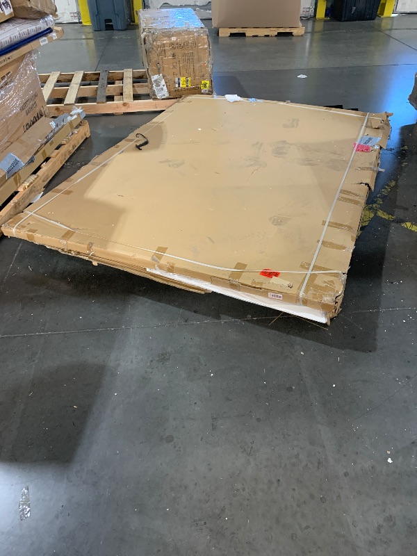 Photo 1 of ***FACTORY SEALED***Shower Surround Wall Kit, 32D*60W*84H Inch 1/8"(3mm) Thick, Grid Surface Wall Panels for Shower Enclosure, White Tile Finish, SMC Material