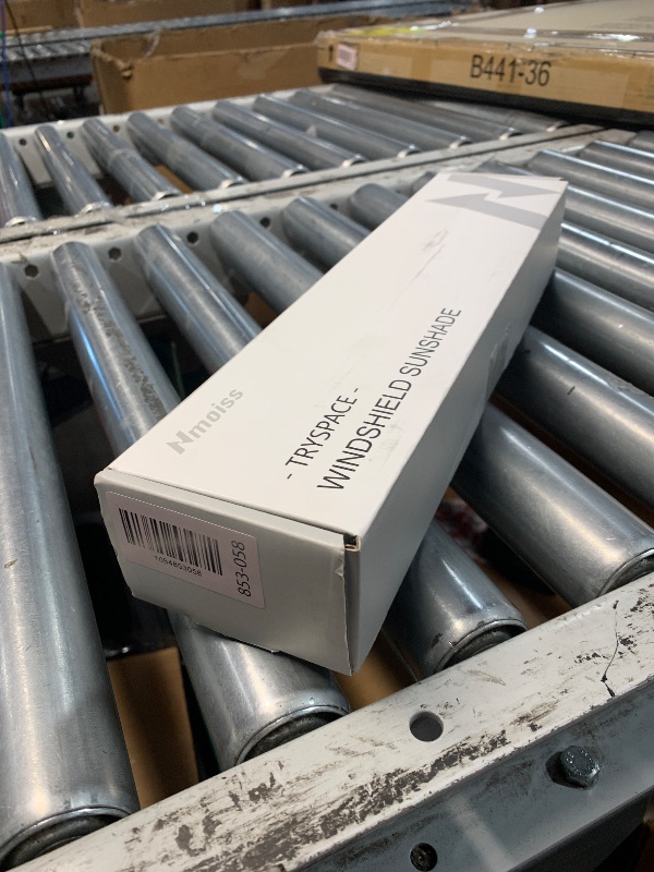 Photo 1 of [2025 Upgrade] Nmoiss Windshield Sun Shade Umbrella - [Vinyl Coating Heat Shield] Protect Car from Sun Rays & Heat Damage Keep Cool and Protect Interior, Spring Structure Edge Medium 56" L x 31" W