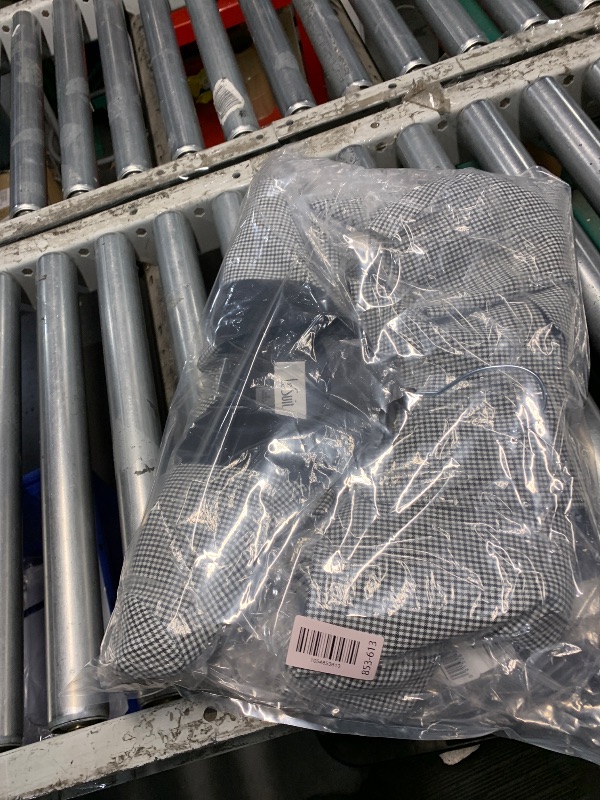 Photo 1 of ***STOCK PHOTO FOR REFERENCE ONLY*** Le Suit Two Button Blazer & Pant, 2pc Set, LT Grey Multi, SIZE 18