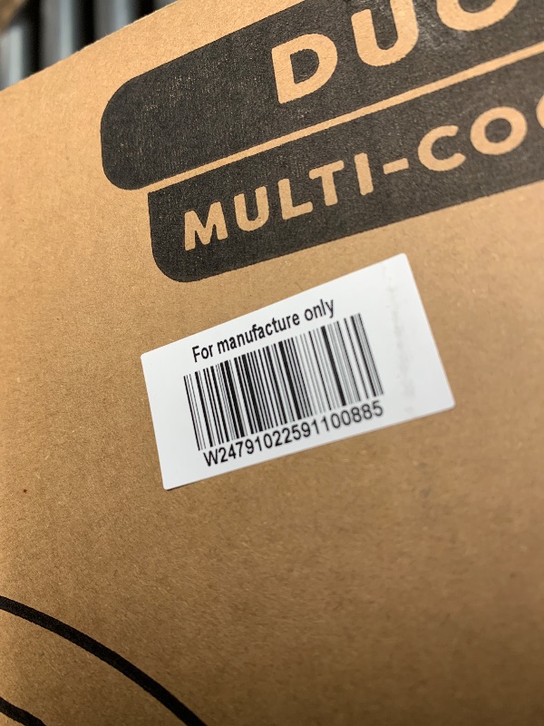 Photo 1 of ***FACTORY SEALED*** Instant Pot Duo 7-in-1 Electric Pressure Cooker, Slow Cooker, Rice Cooker, Steamer, Sauté, Yogurt Maker, Warmer & Sterilizer, Includes App With Over 800 Recipes, Stainless Steel, 8 Quart