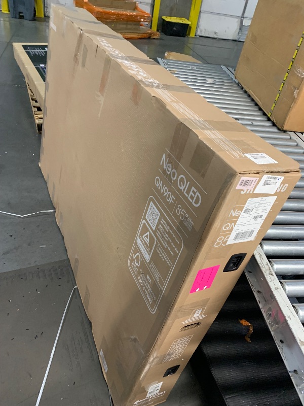 View 4 of ***TRUCK/TRAILER PICKUP ONLY*** Samsung 85-Inch Class Neo QLED 4K QN90F Series, Vision AI, Mini LED Smart TV (2025 Model, 85QN90F) Neo Quantum HDR+, Object Tracking Sound+ w/Dolby Atmos, Glare Free, Gaming Hub, Alexa Built-in
