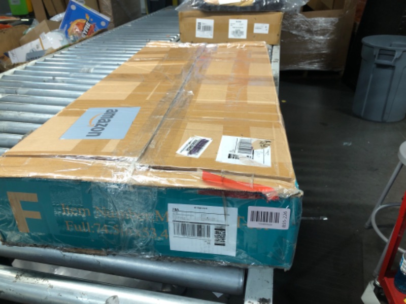 Photo 1 of LAKKURI 35 Inch High Full Size Bed Frame No Box Spring Needed, Platform Metal Bed Frame Full Size, Noise Free, Easy Assembly, Heavy Duty, Black