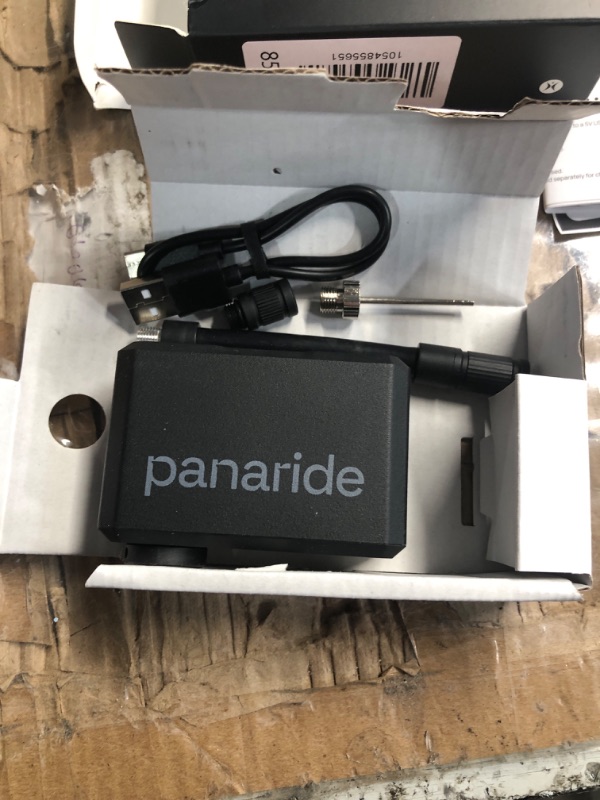 Photo 1 of Mini Bike Pump, 120 PSI Mini Electric Bike Pump, 120g, Smart Auto-Stop, ±1 PSI Accuracy, Portable Electric Bike Pump Works with Presta & Schrader Valves