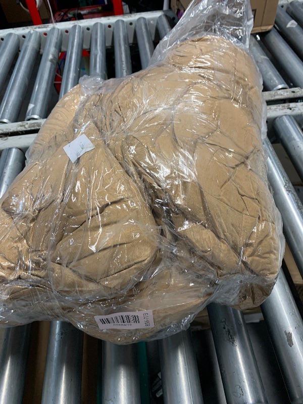 Photo 1 of (Only Cushion) Indoor Outdoor Waterproof Papasan Rocking Chair Cushion,Thicken Patio Rocking Egg Chair Cushion, Rattan Chair Cushions, Hammock Chairs Cushions for Garden, Porch, Balcony (Khaki)