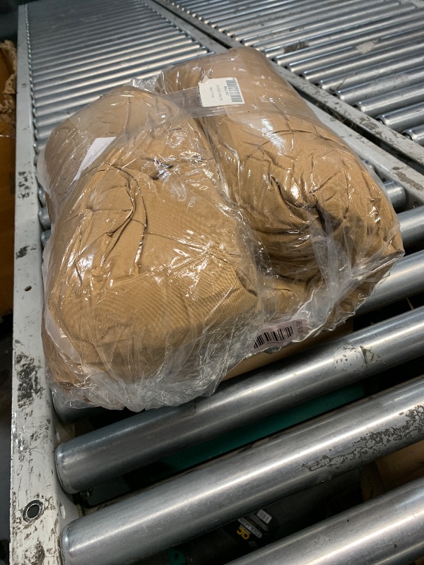 Photo 1 of (Only Cushion) Indoor Outdoor Waterproof Papasan Rocking Chair Cushion,Thicken Patio Rocking Egg Chair Cushion, Rattan Chair Cushions, Hammock Chairs Cushions for Garden, Porch, Balcony (Khaki)