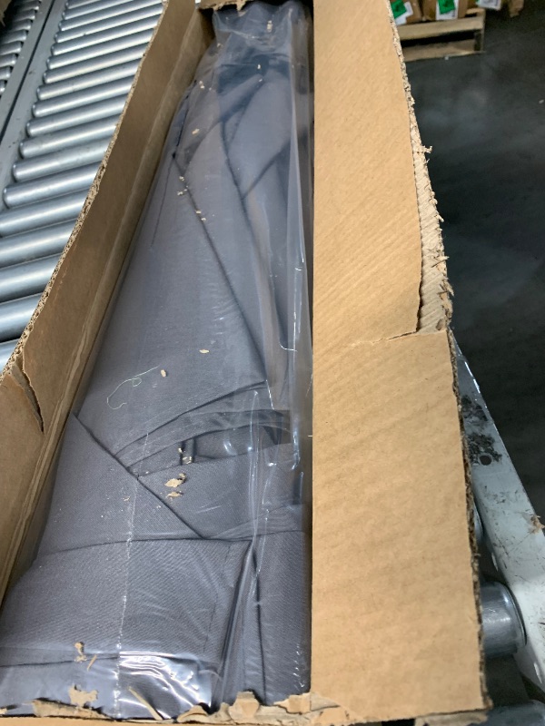 Photo 1 of *****LOOSE PANNEL****ABCCANOPY 11Ft 3 Tiers Market Umbrella, Outdoor Table Umbrella for Patio, Deck, Backyard (Dark Gray)