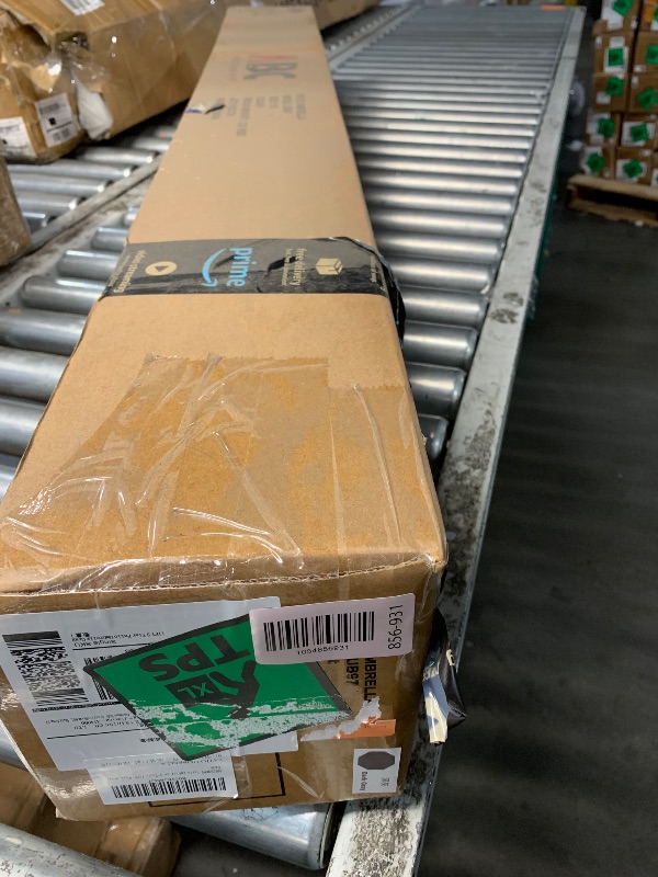 Photo 1 of *****LOOSE PANNEL****ABCCANOPY 11Ft 3 Tiers Market Umbrella, Outdoor Table Umbrella for Patio, Deck, Backyard (Dark Gray)