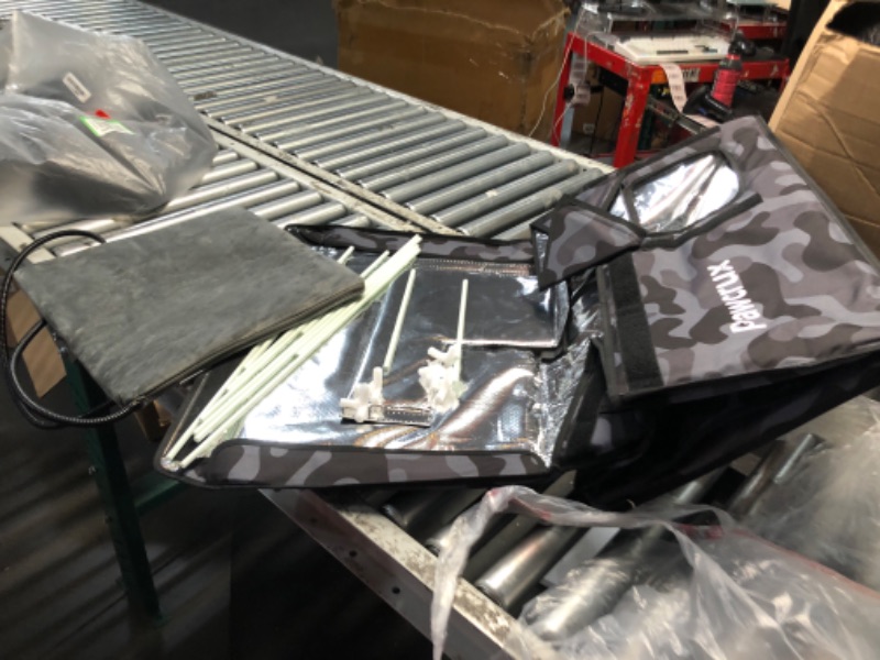 Photo 1 of ***(MISSING PARTS)***Weatherproof Heated Cat House for Outdoor in Winter, Heated Cat Bed Kitty Shelter with Cat Heating Pad, Insulated & Safe Escape Door, Warm Home for Outside Stray Cat