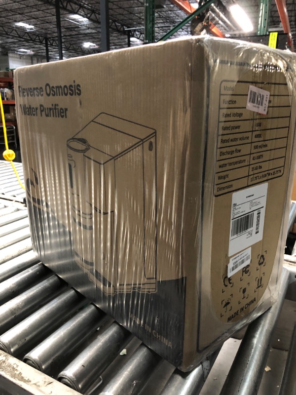 Photo 1 of ***FACTORY SEALED***8-Stage RO Filtration System, Portable Water Purifier, Reverse Osmosis Water Filter Countertop for Home, No Installation, White