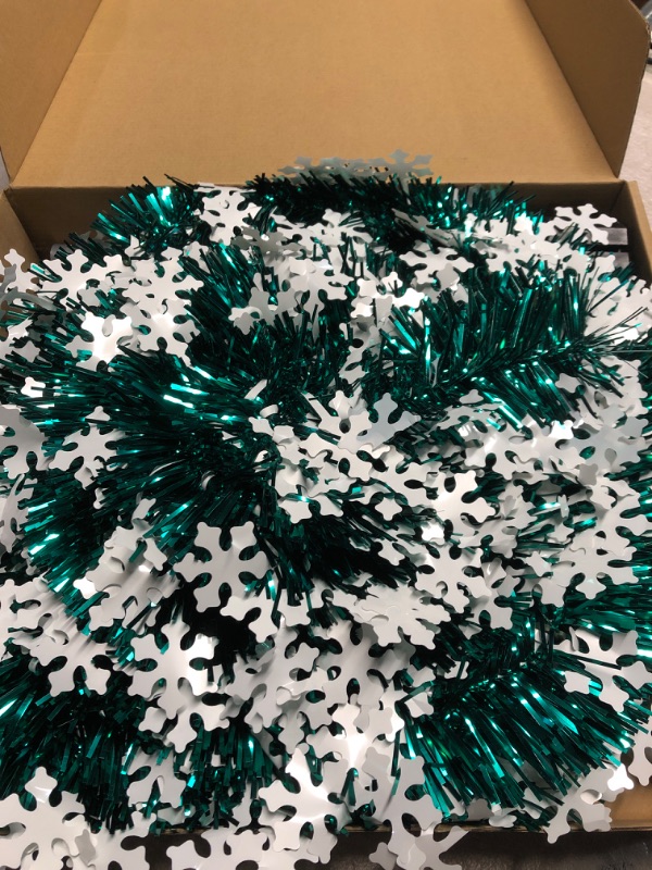 Photo 1 of NIGHT-GRING Pop-Up Artificial Christmas Tree with 100LED Lights,Collapsible Pencil Christmas Trees for Holiday Carnival Party Christmas Decorations (Green)