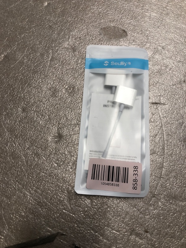 Photo 1 of [Apple MFi Certified] 2-in-1 Charging & Audio Adapter for iPhone, Lightning to 3.5mm Headphone Jack Dongle Splitter, Supports Hi-Res Lossless Sound, Compatible with iPhone 14/13/12/11/XS/XR/8/7 2Pack