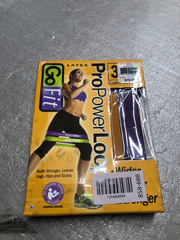 Photo 1 of
GoFit Power Loop Resistance Bands - Training Pack,Multicolored,OS,Petra