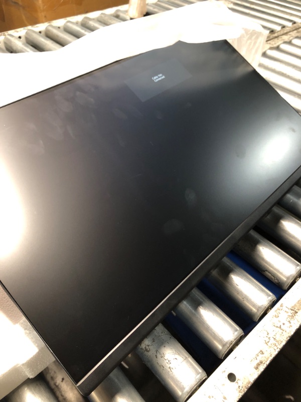 Photo 1 of  POWERS ON Amazon Basics 24 Inch (23.8 inch viewable) Monitor, FHD 1080P, Max 100Hz, VESA Compatible, Built-in Speakers, Black