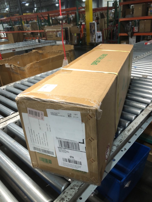 Photo 1 of ***FACTORY SEALED***National Tree Company 7 ft Pre-Lit Kingswood Fir Slim Artificial Christmas Tree, 300 Multicolor Lights, 892 Tips, Includes Stand, Green