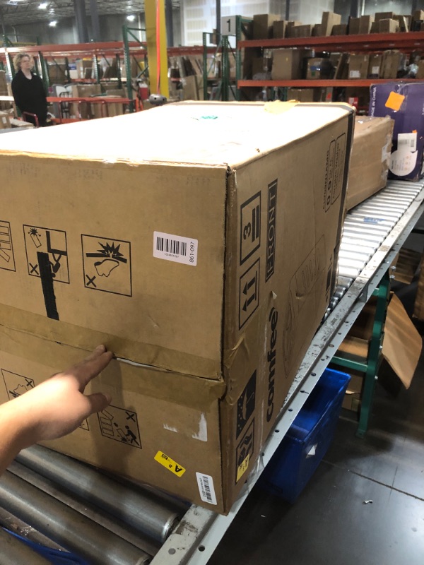 Photo 1 of  POWERS ON Comfee Portable Washing Machine, 0.9 cu.ft Compact Washer With LED Display, 5 Wash Cycles, 2 Built-in Rollers, Space Saving Full-Automatic Washer