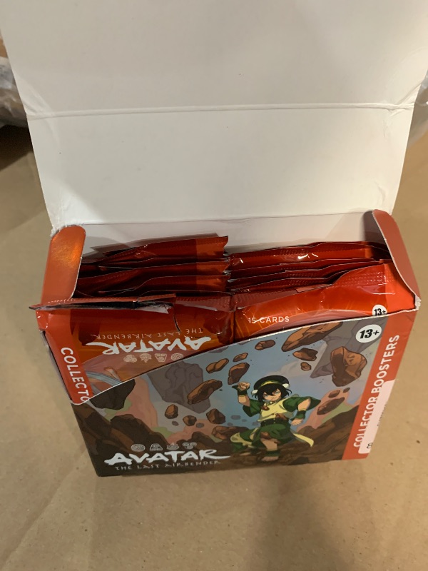 Photo 1 of Magic: The Gathering | Avatar: The Last Airbender Collector Booster Box | 12 Packs | Collectible Card Game