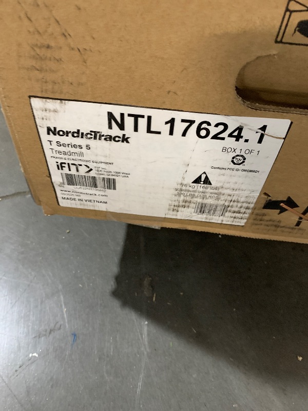 Photo 1 of ***FACTORY SEALED******TRUCK/TRAILER PICKUP ONLY***
NordicTrack T Series 5 Starter Treadmill for Real Results