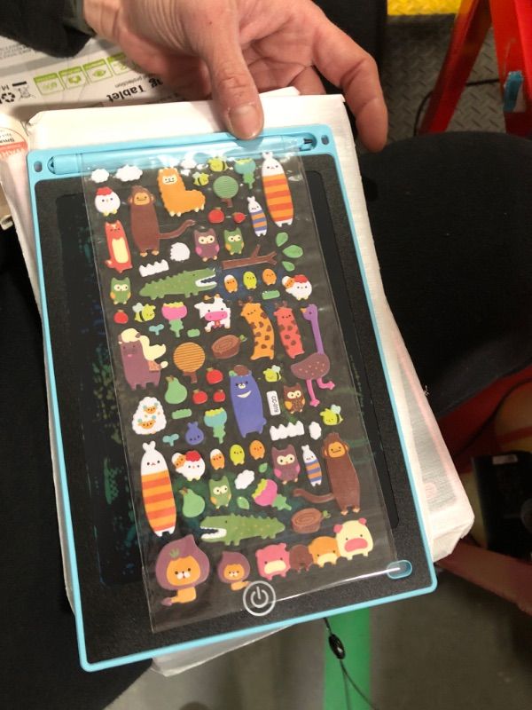 Photo 1 of [2 Pack] Genialba LCD Writing Tablet 8.5-Inch Colorful Doodle Board, Toddler Learning Educational Toys Gifts for 3-8 Years Old Girls and Boys, Electronic Drawing Pad for Kids (Pink&Blue)