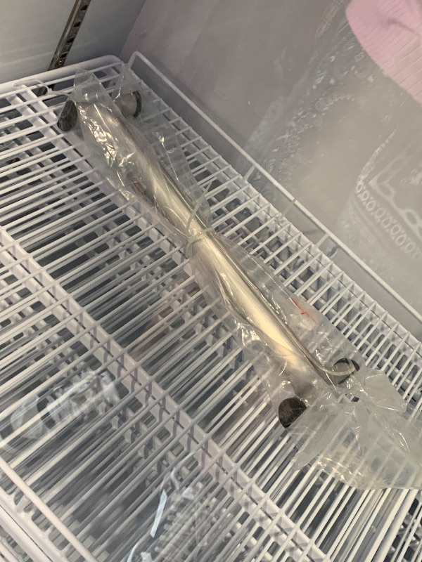 Photo 1 of ***ONE GLASS DOOR BROKEN*** GarveeHome Commercial Refrigerator, Glass Door with LED Lighting - Upright Beverage Display Cooler for Home, Store, Gym, or Office, Featuring Double Swing Doors and 28.2 cu.ft