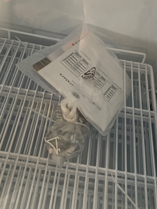 Photo 1 of ***ONE GLASS DOOR BROKEN*** GarveeHome Commercial Refrigerator, Glass Door with LED Lighting - Upright Beverage Display Cooler for Home, Store, Gym, or Office, Featuring Double Swing Doors and 28.2 cu.ft